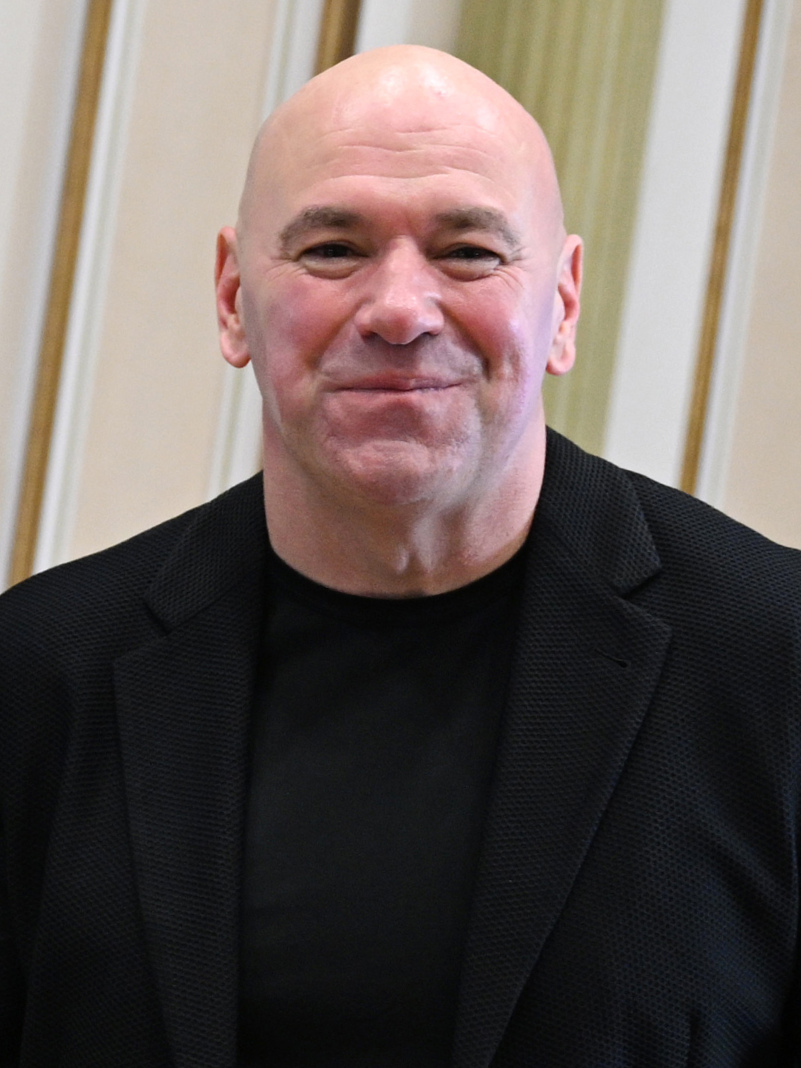 Dana White in 2025; he joined the UFC ownership group in 2001.